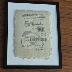 Fender Guitar Patent Art